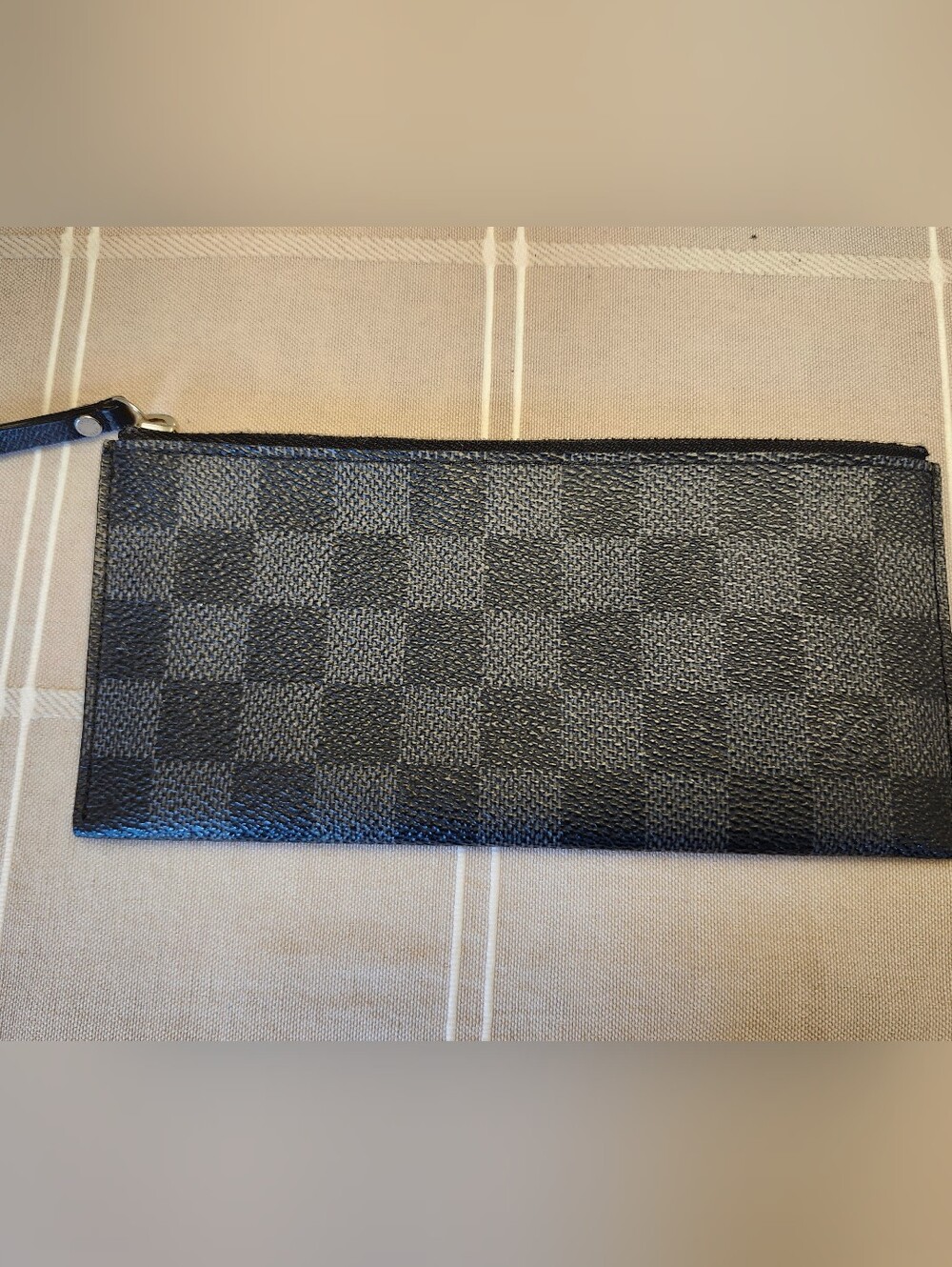 Louis Vuitton Damier Graphite Brazza Long Coin Wallet